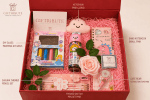 Giftribute - Blush Stationery Set for Girls-Basic hamper- label