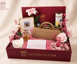Bloom and Grace - Gift Hamper for Women in UAE - Front View