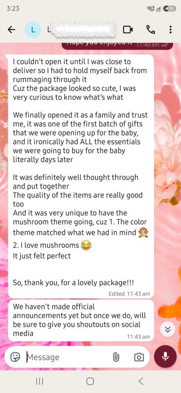 WhatsApp customer review screenshot 1