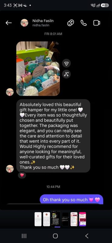 Instagram customer review screenshot 1