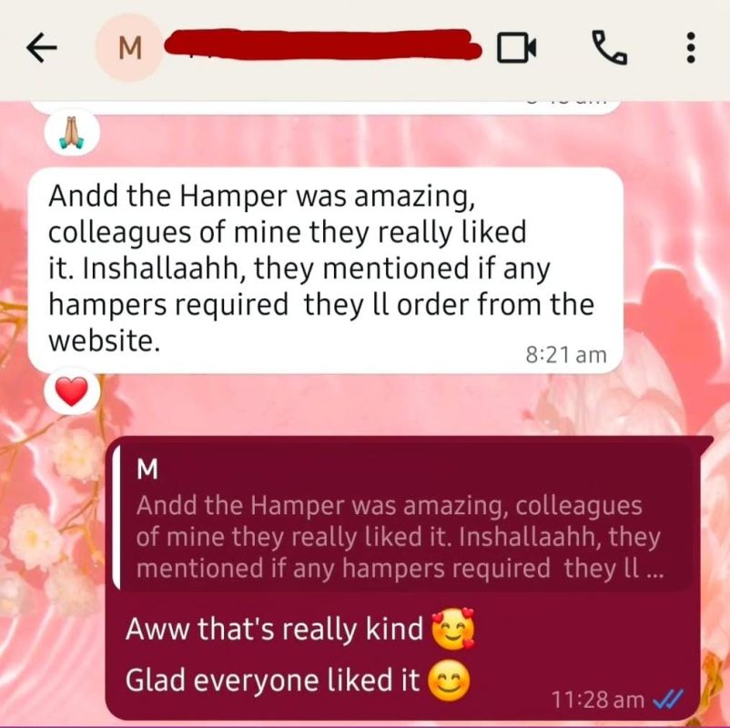 WhatsApp customer review screenshot 1
